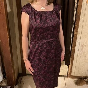 Beautiful knee length dress.